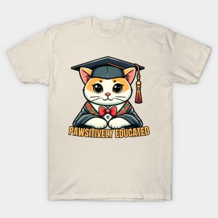 Graduation cat T-Shirt